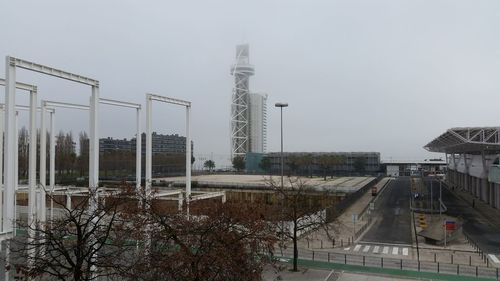 View of buildings in city