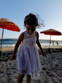 Preety on the beach