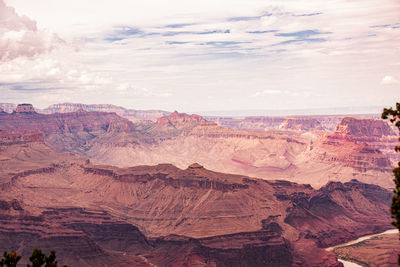 Scenic view of the grand canyon