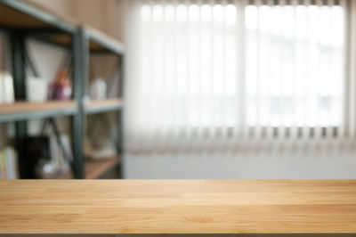 Close-up of wooden floor at home