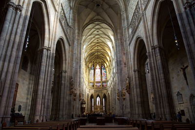 Interior of cathedral