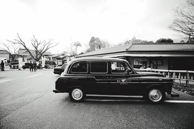 Car on road