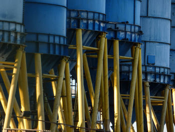 Close-up of petrochemical plant