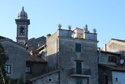 Old historical buildings in italy