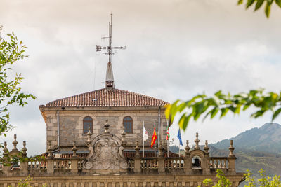 Traditional building against sky