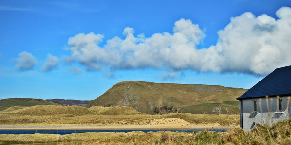 Panoramic view of landscape against sky