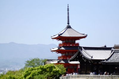 Traditional building against sky