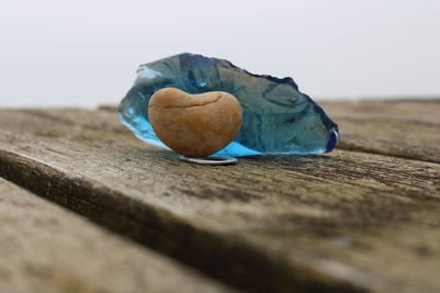 Close-up of apple on table