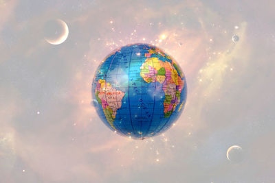 Digital composite image of water