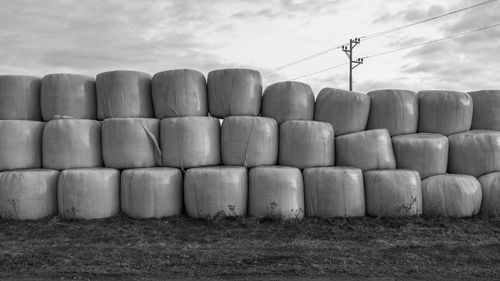 black and white
