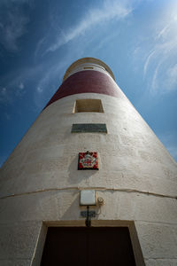 Low angle view of building against sky