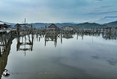 View of built structure with trees in background