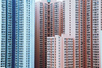 Low angle view of modern building