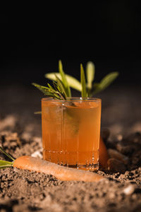 Close-up of drink on table