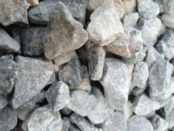 Full frame shot of stones