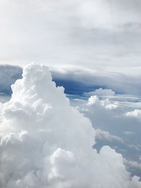 Low angle view of clouds in sky