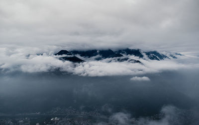 Scenic view of cloudscape against sky