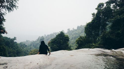 Scenic view of mountains