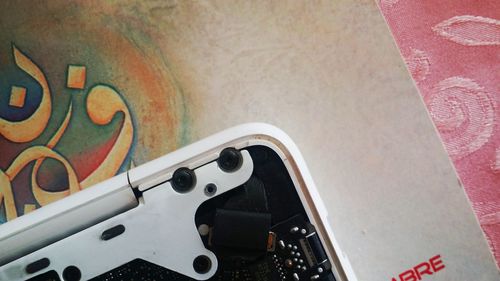 Close-up of multi colored pencils