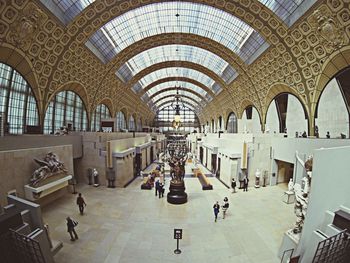 Interior of building