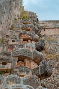 View of old ruins