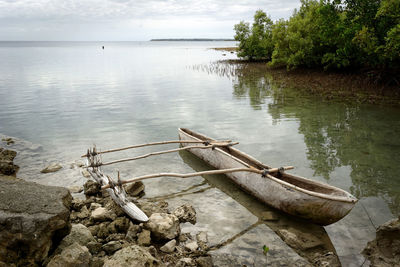 Scenic view of lake