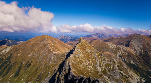 Panoramic view of landscape against sky