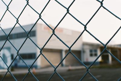 Full frame shot of chainlink fence