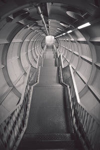 Staircase in corridor