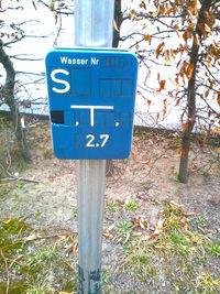 Low angle view of road sign