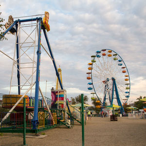 Ferris wheel against sky