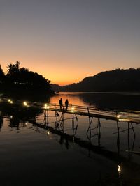 Sunset bridge