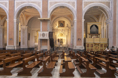 Interior of historic building