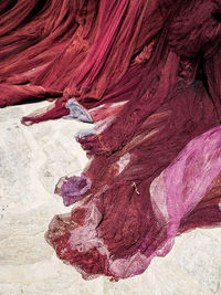 Fishing nets on the greek island of paros