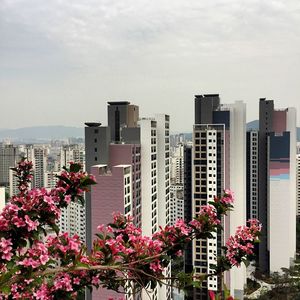 Skyscrapers in city