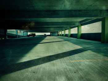 View of empty parking lot