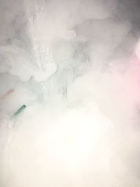 Close up of smoke