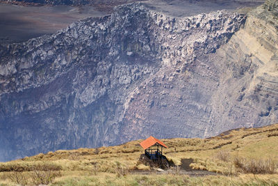 View of mountain range