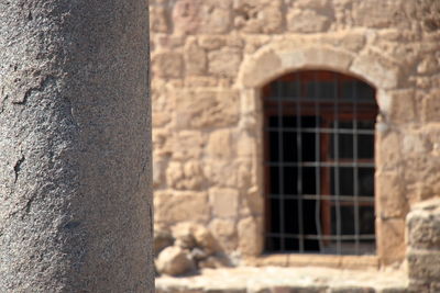 Close-up of window