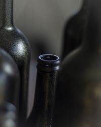 Close-up of beer bottle