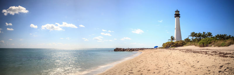 Lighthouse on beach