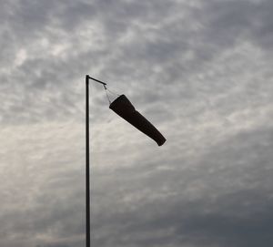 Low angle view of cloudy sky