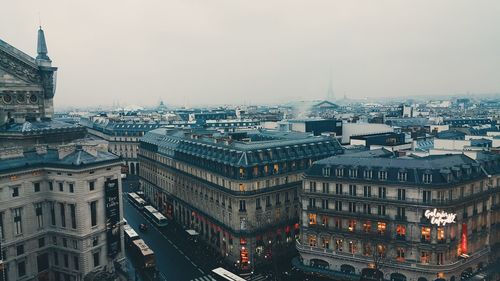 Aerial view of a city