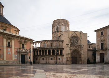 View of historic building against sky