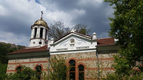 Low angle view of cathedral against sky