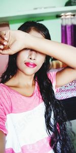 Portrait of a beautiful woman