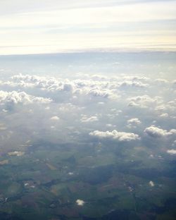 Aerial view of landscape