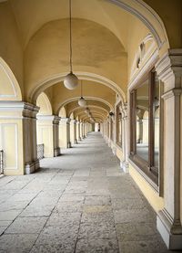 Interior of historic building