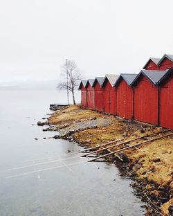 Built structure in water