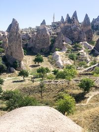 Panoramic view of landscape against sky